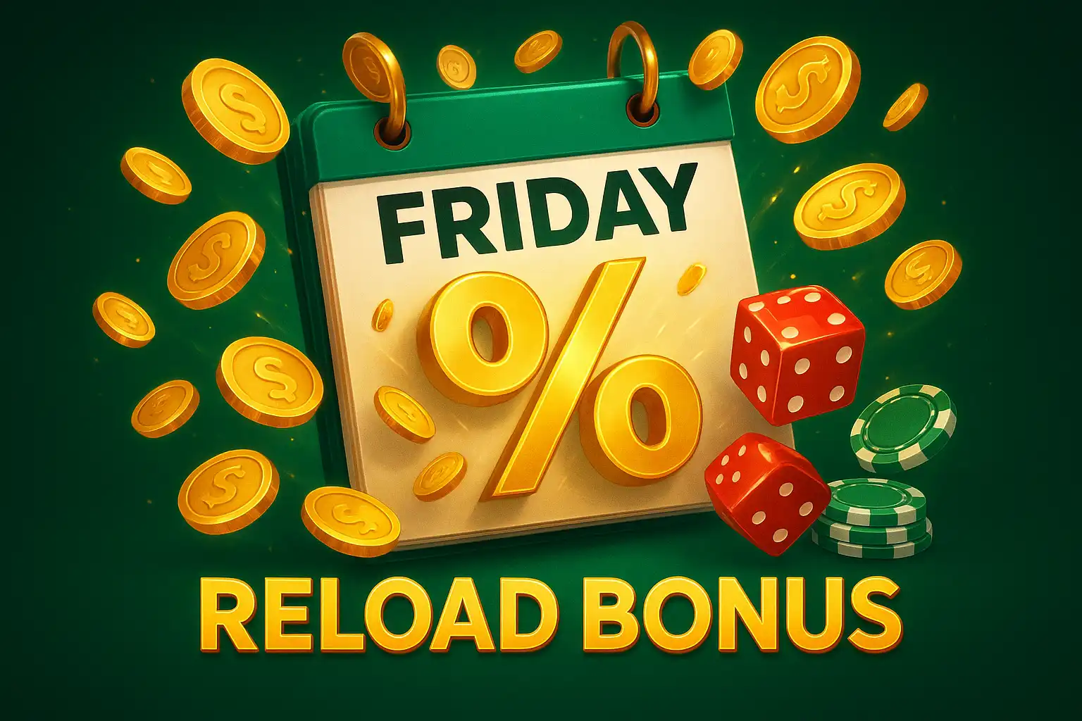 JossCasino Friday reload bonus